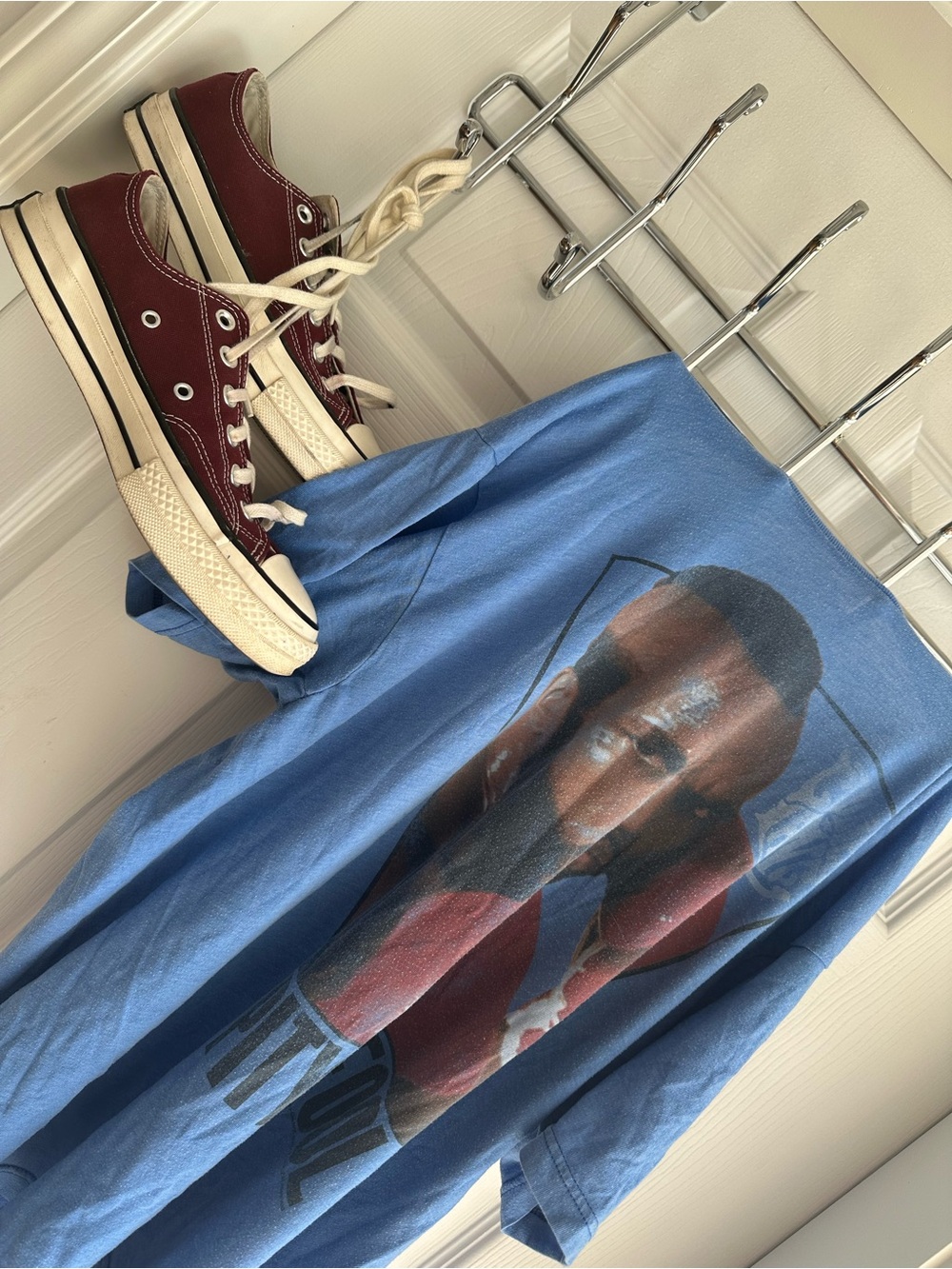 Chuck T Converse Burgundy Low-Top Canvas Sneakers